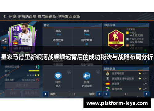 皇家马德里新银河战舰崛起背后的成功秘诀与战略布局分析
